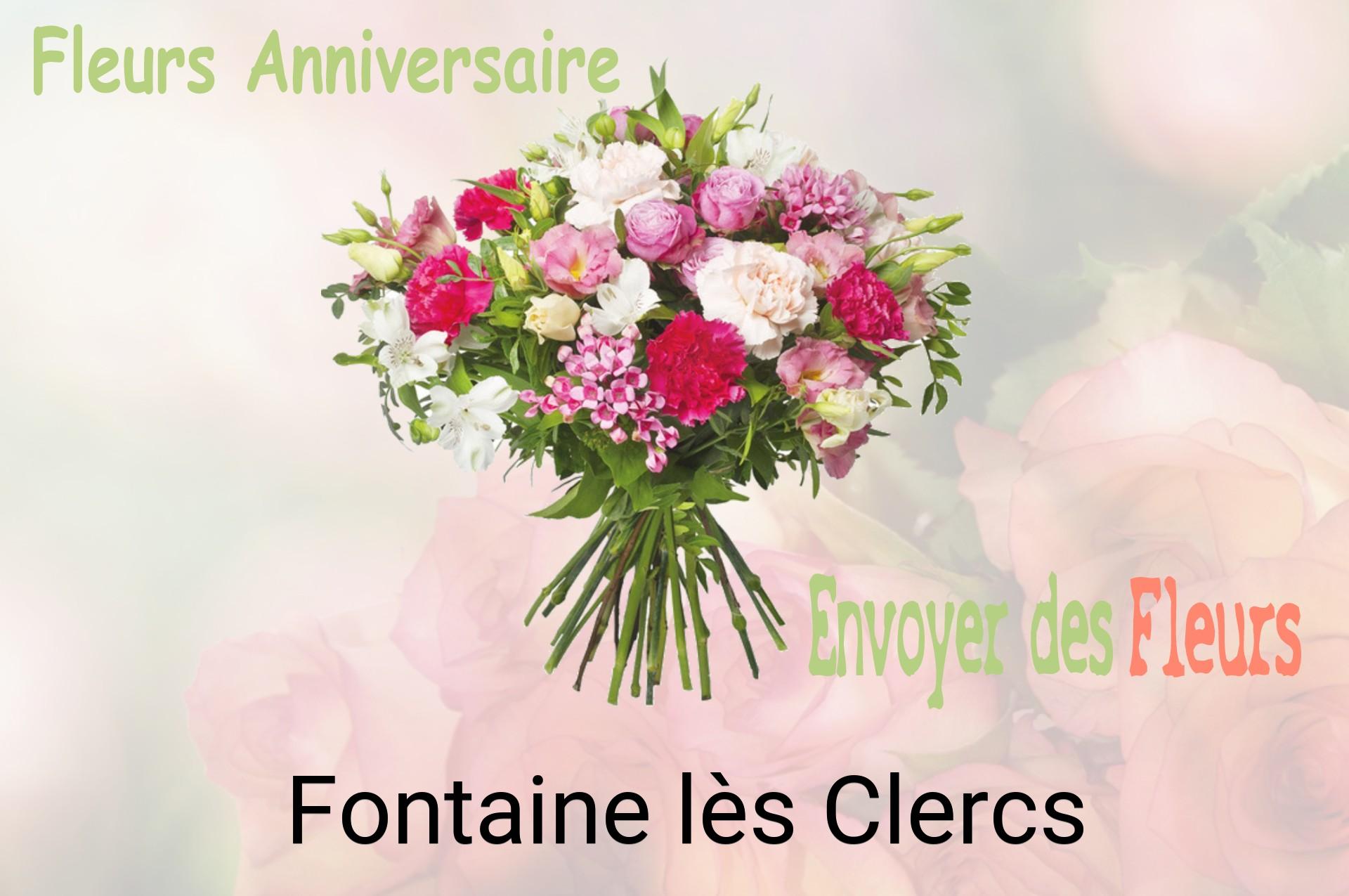 Bouquet de fleurs d’anniversaire livré à Fontaine-lès-Clercs