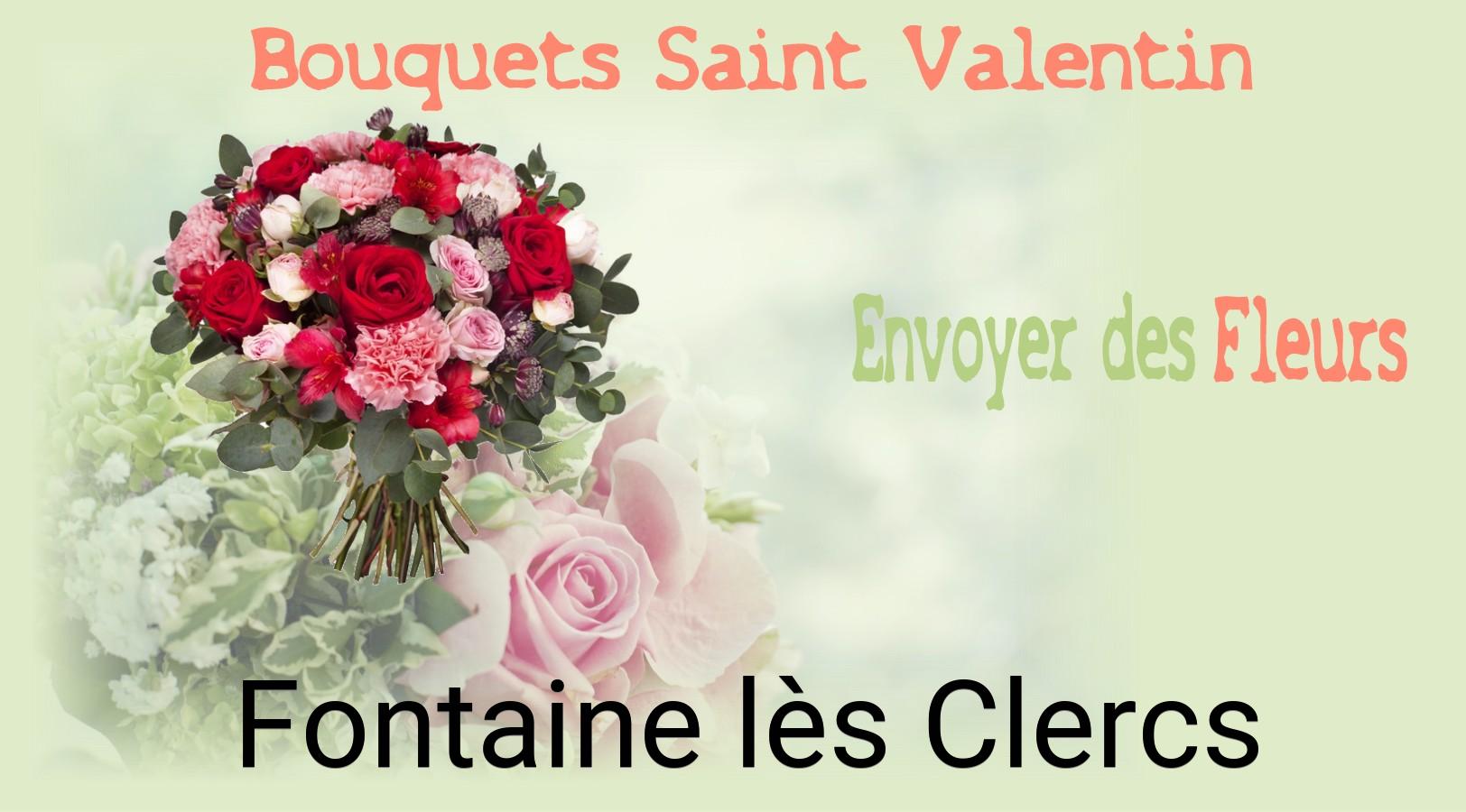 Roses de Saint-Valentin livrées à Fontaine-lès-Clercs