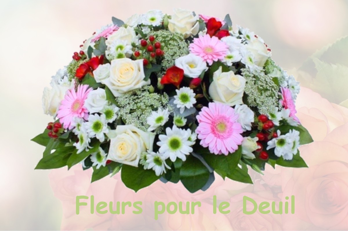 fleurs deuil FONTAINE-LES-CLERCS